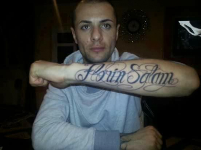 Tatuaj cu Florin Salam