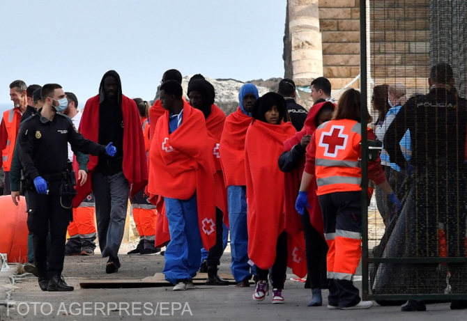 Țările din Europa se confruntă cu problema migrantilor din Africa (Sursa foto: Agerpres) 