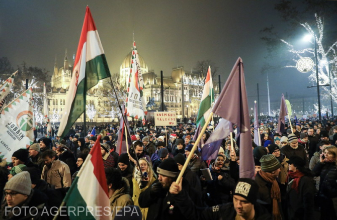 Protest Ungaria
