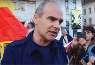 Rares Bogdan la protest in Timisoara screenshot