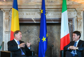 Klaus Iohannis, întrevedere cu premierul italian Giuseppe Conte