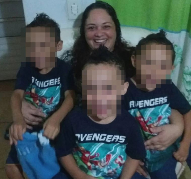 tripleti romasi orfani brazilia