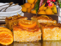 Portokalopita, plăcinta grecească preferată a lui chef Florin Dumitrescu: „Când o mănânc, curge lacrima!“. Iată rețeta