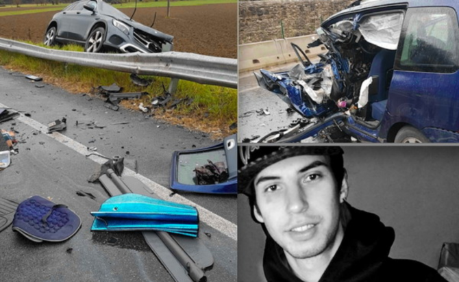 Adrian Cristian Iacob, românul mort în accidentul din Subbiano (Foto: corrierediarezzo.corr.it) 