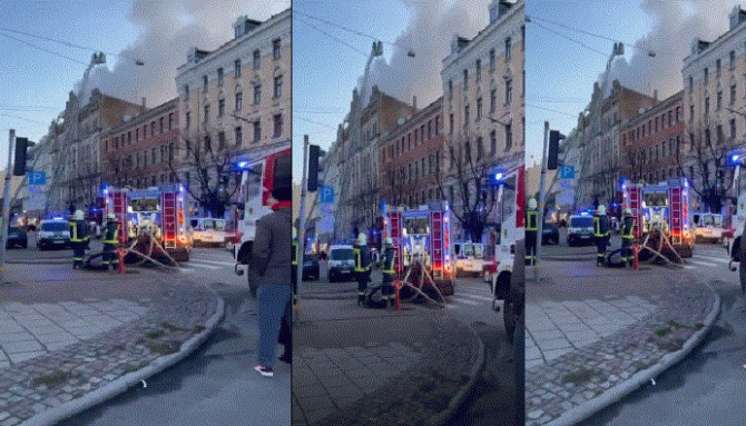 Opt persoane au murit, iar alte nouă au fost rănite într-un incendiu la un hostel ilegal din Riga 