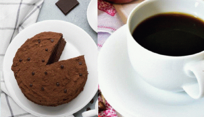 Tort din ciocolata neagra si cafea