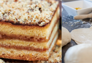 Prăjitură cu gem - Rețeta rapidă și ieftină care nu lipsește din caietul mamelor noastre