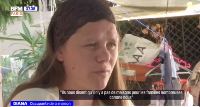 Franța. Locuință ocupată ilegal de o familie de români cu 9 copii: Proprietara doarme în garaj de doi ani, nu îi poate evacua