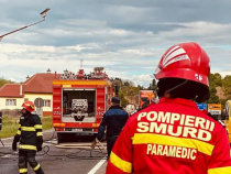 Incendiu la un autocar cu 40 de pasageri români