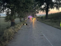 Accident tragic. Trei ROMÂNI au murit, după ce maşina în care se aflau a intrat într-un copac  Sursa - ziaruldevrancea