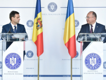 Ministrul afacerilor externe, Bogdan Aurescu și ministrul afacerilor externe al Republicii Moldova, Nicolae Popescu 