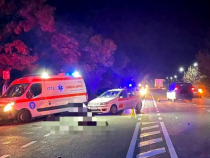 Un pieton ROMÂN a MURIT pe loc, AROȘAT de o mașină. Șoferul nu consumase ALCOOL Sursa - Politia Romana