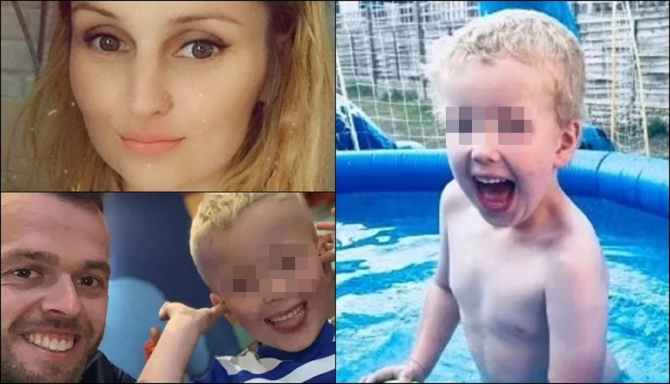 Anglia. O femeie și-a torturat și ucis fiul vitreg de numai 6 ani: „Te rog ajută-mă, unchiule! Am nevoie de mâncare și de apă”. FOTO: colaj capturi dailymail.co.uk