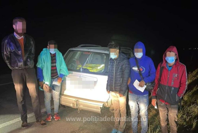 Doi români, călăuze pentru șapte migranți, s-au ales cu dosare penale 