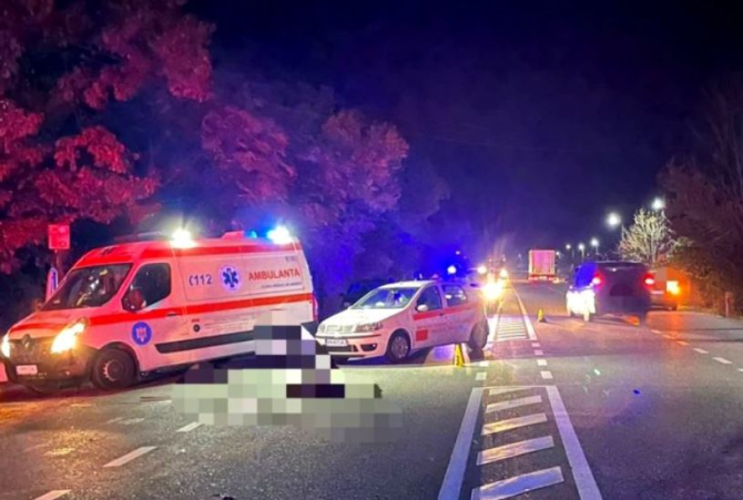 Un pieton ROMÂN a MURIT pe loc, AROȘAT de o mașină. Șoferul nu consumase ALCOOL Sursa - Politia Romana