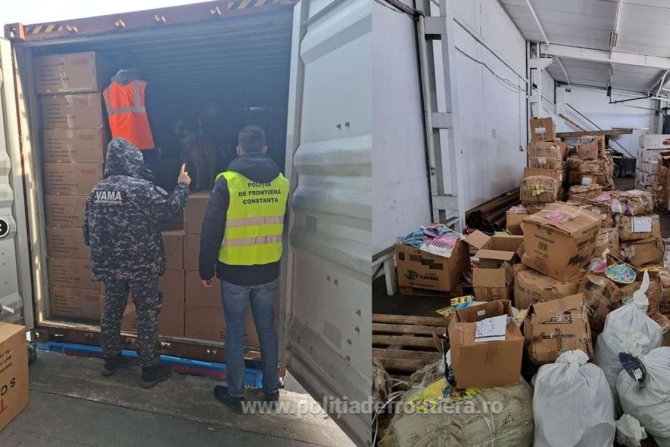 Container, sosit din Liban, reținut în Portul Constanța. Poliţiştii de frontieră au deschis un dosar penal 