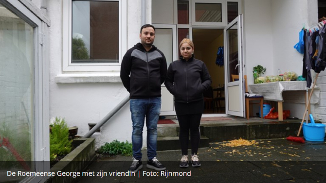 Olanda. Români, exploatați, intimidați și amenințați de proprietarii de locuințe „Închiriază la prețuri de două ori mai mari decât cele permise legal”. FOTO: captură rijnmond.nl