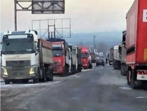 Aglomerație la ieșirea din România. Zeci de camioane, blocate la vama Giurgiuleşti - Galaţi 