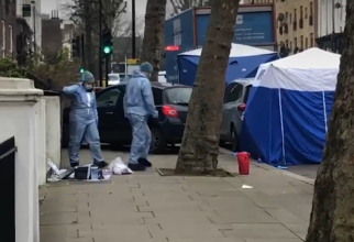 Incident în Londra. Un bărbat care a înjunghiat mortal o femeie a fost accidentat de un șofer. Atacatorul și-a pierdut viața
