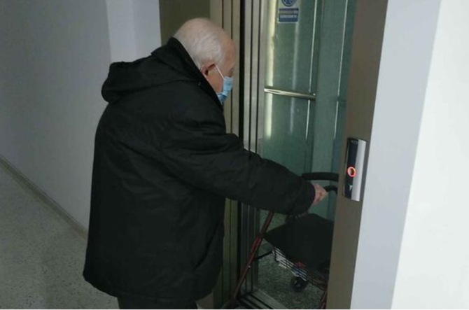 Pensionarul de 86 de ani jefuit de româncă (Foto: Malaga Hoy)