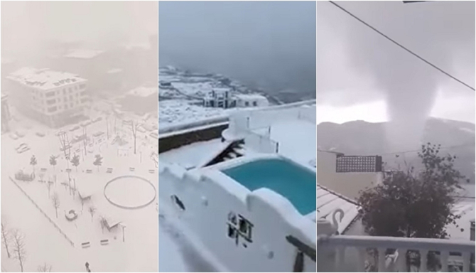 Grecia, paralizată de căderi masive de zăpadă