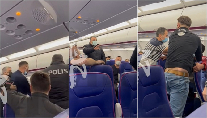 Clipele de coșmar într-un avion plin cu români. Pasager: „Amenințau că ne omoară pe toți!”