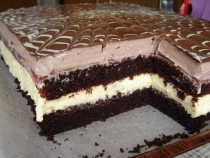 Prăjitura „Fantezia”, un desert răcoritor ce te va da pe spate. Este perfectă pentru iubitorii de vișine și vanilie