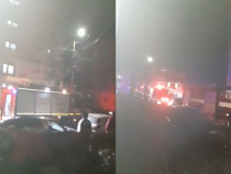 Incendiu devastator într-un bloc din Bacău. Un român și-a pierdut viața. Alte opt persoane, evacuate.