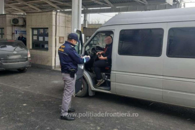 Israelian, căutat prin Interpol, depistat într-un microbuz, în vama Albița
