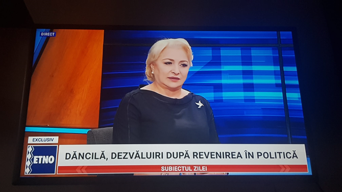 Viorica Dăncilă, dezvăluiri după revenirea în politică: „Sunt un bun român, sunt un patriot și nu pot fi indiferentă de modul în care este condusă țara”