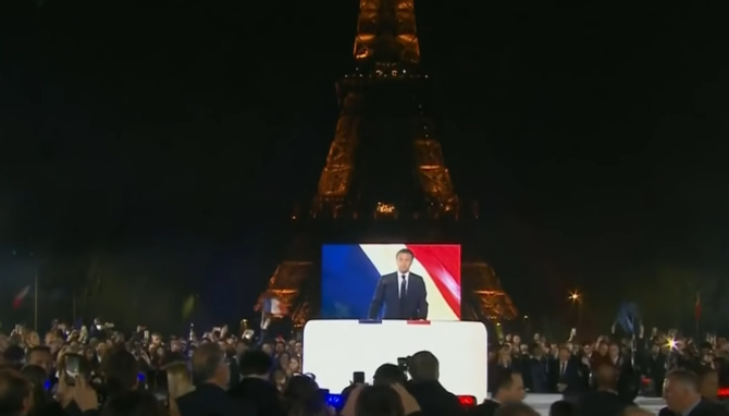 Alegeri prezidențiale Franța 2022. Numărătoarea finală: Emmanuel Macron a câştigat turul al doilea - VIDEO