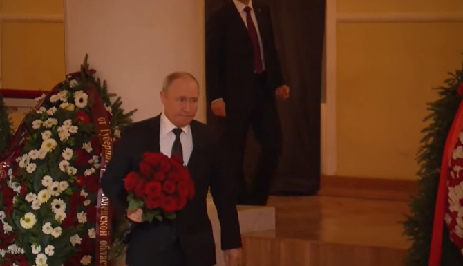 Vladimir Putin, apariție în public: A participat la funeraliile lui Jirinovski