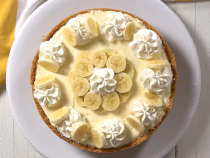 Cheesecake cu banane fără coacere. Desertul perfect pentru zilele călduroase de vară / Foto: Captură video youtube