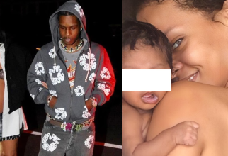 Rihanna și A$AP Rocky întâmpină primul copil. Băiețelul abia s-a născut și a cucerit internetul / Foto: Instagram