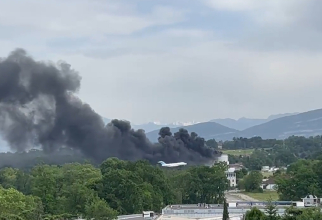 Elveția. Explozie lângă aeroportul din Geneva. Zboruri deviate și anulate - VIDEO