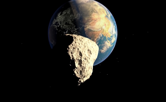 Asteroidul Apophis se apropie de Pământ. FOTO: captură video YouTube @
Destiny
