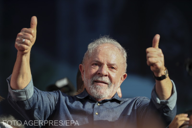 Fostul Președinte al Braziliei, Luiz Inácio Lula da Silva