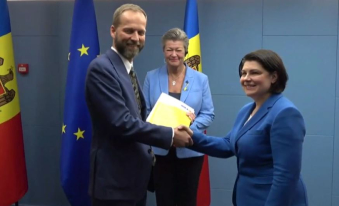 Republica Moldova a transmis a doua parte a chestionarului de aderare la Uniunea Europeană  