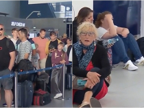 Haos pe aeroportul Otopeni. Românii stau ore întregi la rând sau dorm pe jos: „Mai plecăm sau nu, ne-au sechestrat sau ce-au făcut cu noi?”