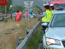 Portugalia. Dubă cu muncitori români, accident teribil pe o autostradă: Doi conaționali au murit pe loc