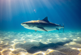 Un rechin imens alb a fost surprins de camere zâmbind, înainte să se năpustește asupra momelei - POZE / Foto: Unsplash