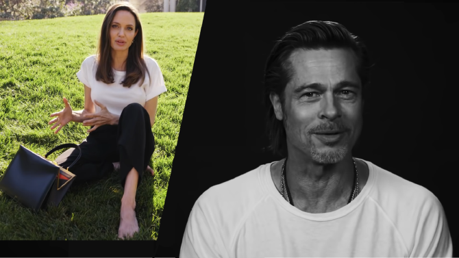 După procesul Johnny Deep vs Amber Heard, urmează procesul Brad Pitt vs Angelina Jolie / Foto: Captură video youtube