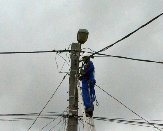 Aproximativ o mie de gospodării, din trei localităţi din Harghita, fără energie, din cauza vântului puternic 