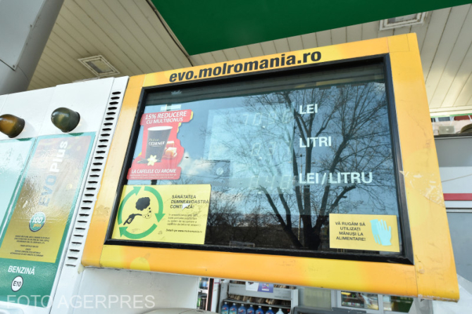 Pret carburanti în Romania (Sursa foto: Agepres)