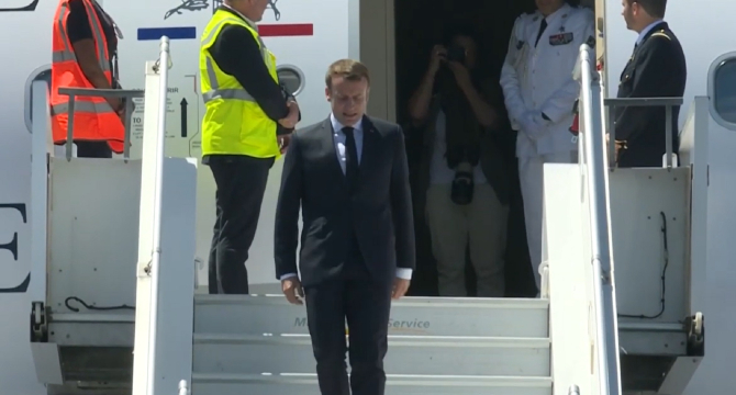 Emmanuel Macron va ateriza la baza militară de la Mihail Kogălniceanu