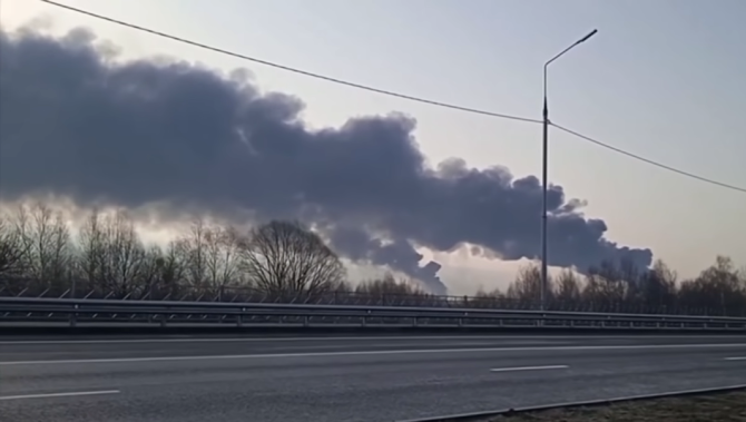 Un incendiu uriaș izbucnește la cel mai mare zăcământ de gaze din Rusia, amenințând aprovizionarea Europei - VIDEO / Foto: Captură video youtube