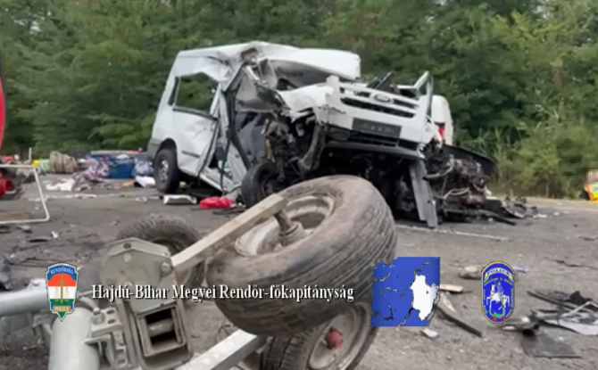 Microbuz cu români care veneau din Anglia, accident mortal în Ungaria: Două vieți curmate și nouă oameni răniți 