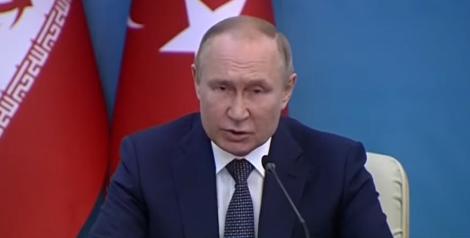 Vladimir Putin: Gazprom își va îndeplini „pe deplin” obligațiile. „Partenerii dau vina pe Rusia pentru toate greșelile lor”