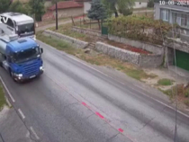 Bulgaria. Imagini cu autocarul în care au sfârșit trei români: Filmat cum gonește cu viteză dublă față de cea legală - VIDEO