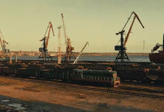 Portul Nikolaev, de unde a plecat prima navă cu cereale ucrainene, bombardat masiv